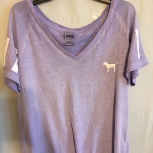 Pink vs short sleeve shirt